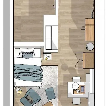 Nino-boardinghouse 7 Apartament